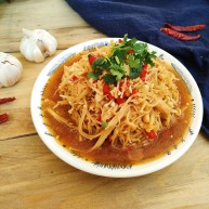 锡纸蒜蓉烤金针菇