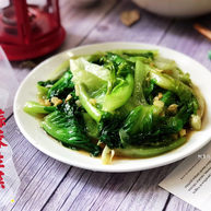 蒜蓉生菜柳塘新绿却温柔