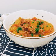 日式味噌煮九转小肠