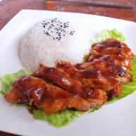 照烧鸡腿饭
