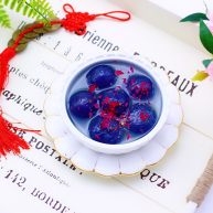 星空水晶奶黄汤圆