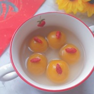 南瓜汤圆