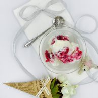 小暑食谱红李牛奶冰淇淋冷饮