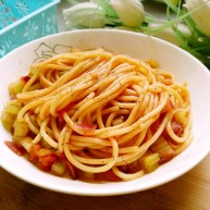 时蔬意大利面