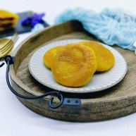 感恩节食谱南瓜紫薯馅饼