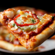 货真料足媲美必胜客的海陆至尊披萨