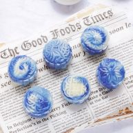 青花瓷冰皮月饼