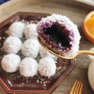 紫薯糖心糯米滋