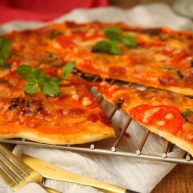 十香菜培根披萨