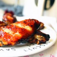 无油照烧烤鸡翅