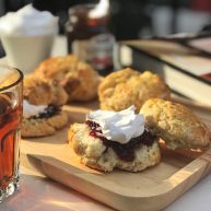 英式下午茶司康饼干