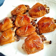 采鸡翅的小蘑菇无油版