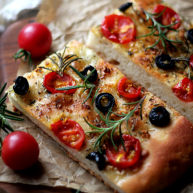 意大利面包香草佛卡夏