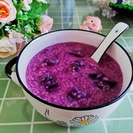 紫薯小米粥