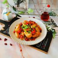 冬至美食莓果烧鱼块