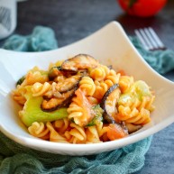 香菇番茄芝士面