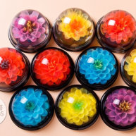 这些美爆了的3D果冻花居然是用吸管做的