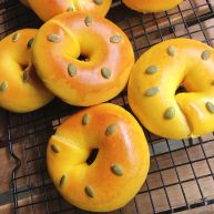 南瓜圈圈面包
