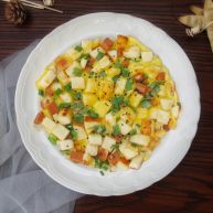 馒头新吃法馒头披萨