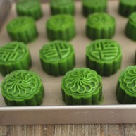 抹茶冰皮月饼