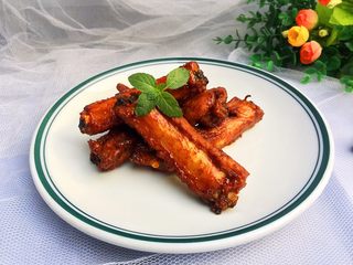 3、烤排骨,完成