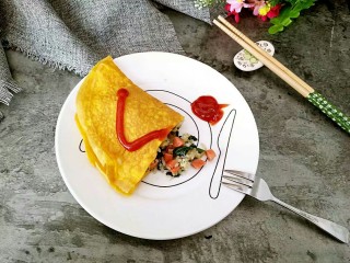 14、鸡蛋包饭,真的好吃????