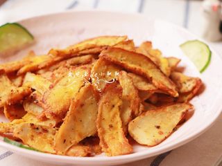 15、蛋黄煎杏鲍菇,好吃哦