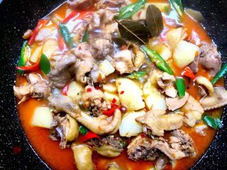 20、大盘鸡,准备出锅啰！