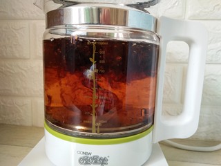 8、胖大海糖水,盖上盖子