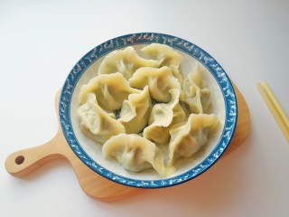 13、韭菜鸡蛋馅饺子, 香味扑鼻而来。