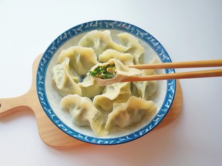 15、韭菜鸡蛋馅饺子,鲜的不要不要的！