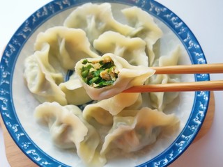 16、韭菜鸡蛋馅饺子,好吃到停不下来。