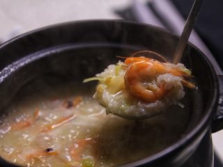 16、潮汕砂锅粥,一锅美味的砂锅粥就这样出锅了