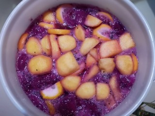 7、火龙果酵素,这个是第三天的状态，气泡开始增多。