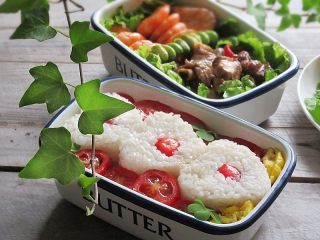 12、小乌龟便当,这么多的份量，两个人吃也足够了