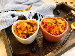 17、#懒人料理# 鱼香鸡丝炒饭,鱼香鸡丝米饭，简单的便当，好吃到爆。