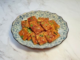 11、香烤老豆腐,太有食欲了。