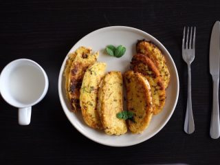 13、奶香薄荷馒头片,配上一杯牛奶～开启美好的一天