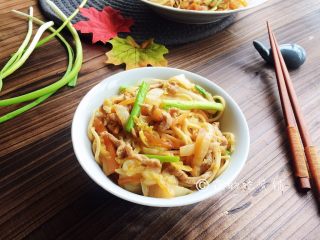 14、三丝炒面,完成。