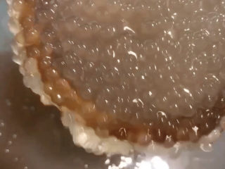 8、芒果西米捞,煮好的西米捞出放入冷水中（冰水尤佳）