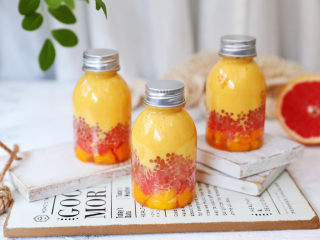 17、可以吸着喝的杨枝甘露,成品图