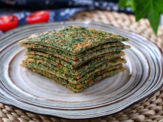 12、茼蒿早餐饼,超级美味！