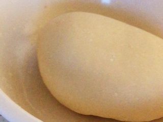1、炸酱面,面粉加水和成面团醒1小时