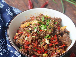 12、剁椒牛肉,香气四溢哦