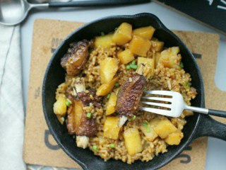 9、排骨土豆焖饭,香喷喷！！！