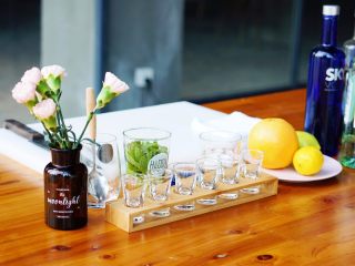 1、夏日红柚季！比基尼少女的鸡尾酒,食材准备