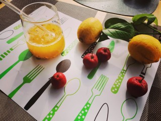 8、百香果蜂蜜饮,完成