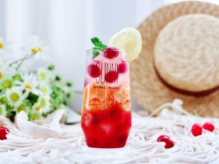 15、橘子蔓越莓蜂蜜冰饮,我要开动啦……