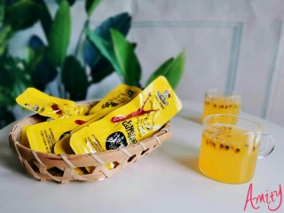 9、自己弄得水果茶,比外面好喝N倍,再配点小零食,完美!