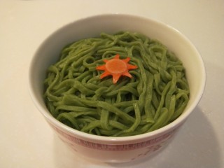 19、新文美食  番茄打卤菠菜面,这碗是我的，我可以任意拍照。